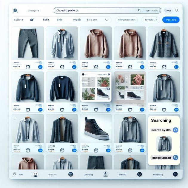 AI powered product image searcher